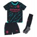 Otroški Nogometni dresi Manchester City Jeremy Doku #11 Tretji 2023-24 Kratek Rokav (+ Kratke hlače)